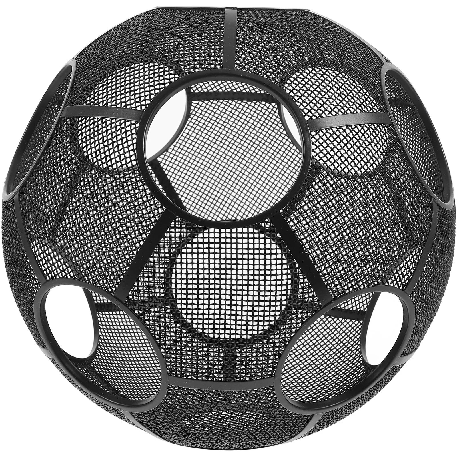 

Sphere Lampshade Hollow Iron Pendant Lamp Shade Retro Style Ceiling Light Cover Industrial Decorative Lamp Cover