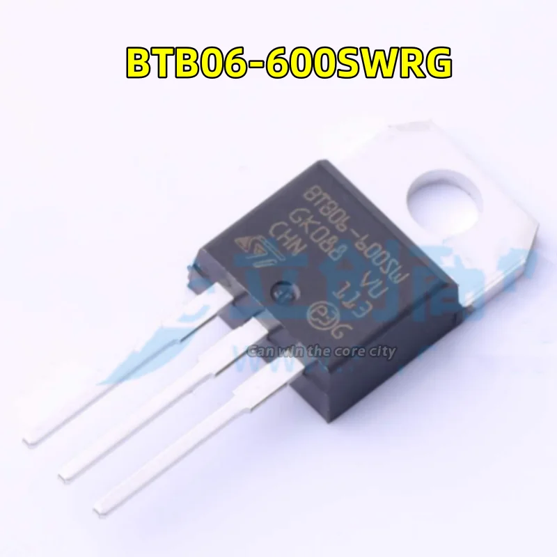 

1-100 PCS/LOT New original spot thyristor (SCR)/module BTB06-600SWRG BTB06-600SW TO-220AB-3