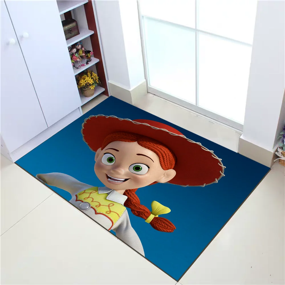 Jessie Toy Story Rugs Cristiano Ronaldo Bath Mat Home Foot Kitchen Door Textile Garden