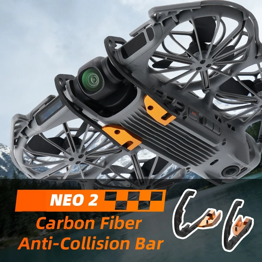 

For DJI NEO2 Gimbal Protection Bar Lens Bumper Carbon Fiber Impact Protection Accessories