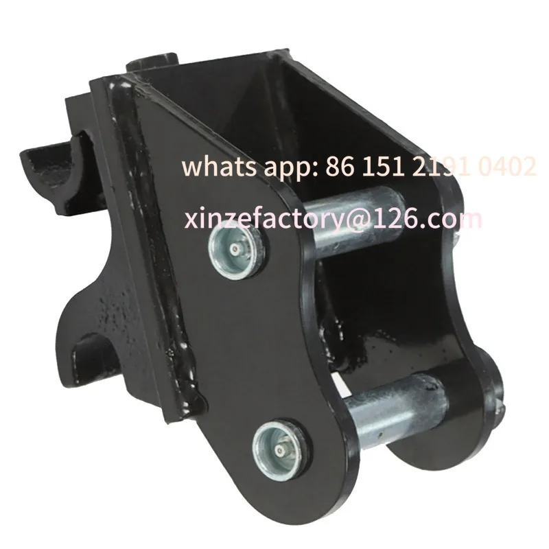 Customizable Mini Excavator Quick Coupler Mechanical Hitch Alloy Steel Versatile Time Saving for Under 3 Tons Excavators