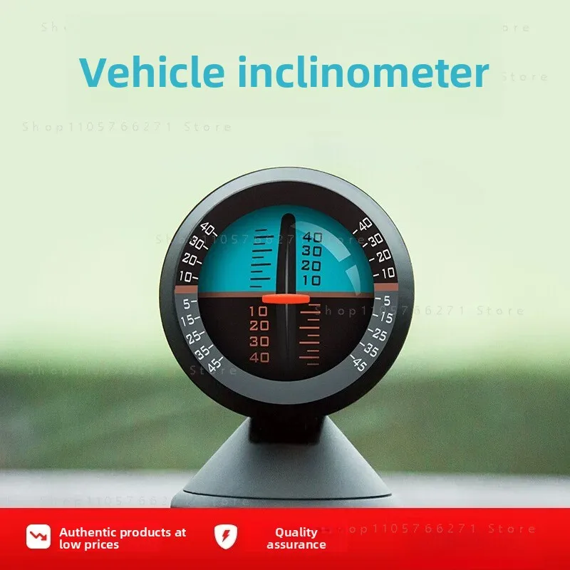 Car Inclinometer Tilt Meter Adjustable Level Gauge Off-Road Balance Tool
