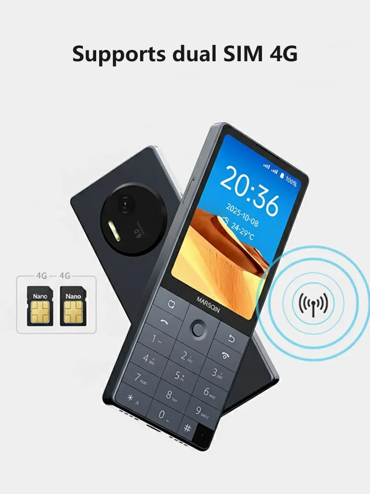 Nuevo teléfono inteligente Qin F25, Google Play, Android 14