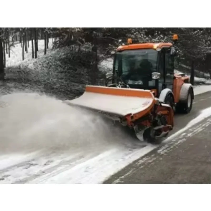 Direct Factory Price Heavy Duty 22hp Diesel Ride On Snow Plow With Enclosed Cabin For Airport Yards To Prevent Ice Build