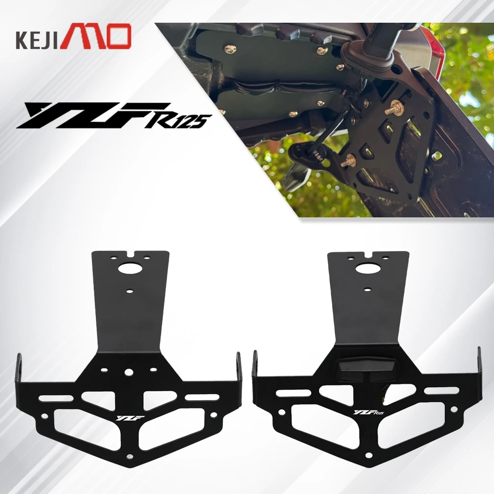 

License Plate Holder Bracket For Yamaha YZFR125 YZF R125 2008 2009 2010 2011 2012 2013 CNC Rear Tail Tidy Fender Eliminator Kit