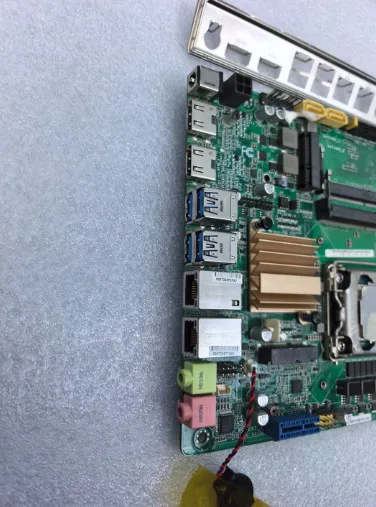 EMB-H110B-A10-JY01 100% OK Original Mini-ITX IPC Embedded Motherboard IPC Industrial Mainboard SBC with CPU RAM