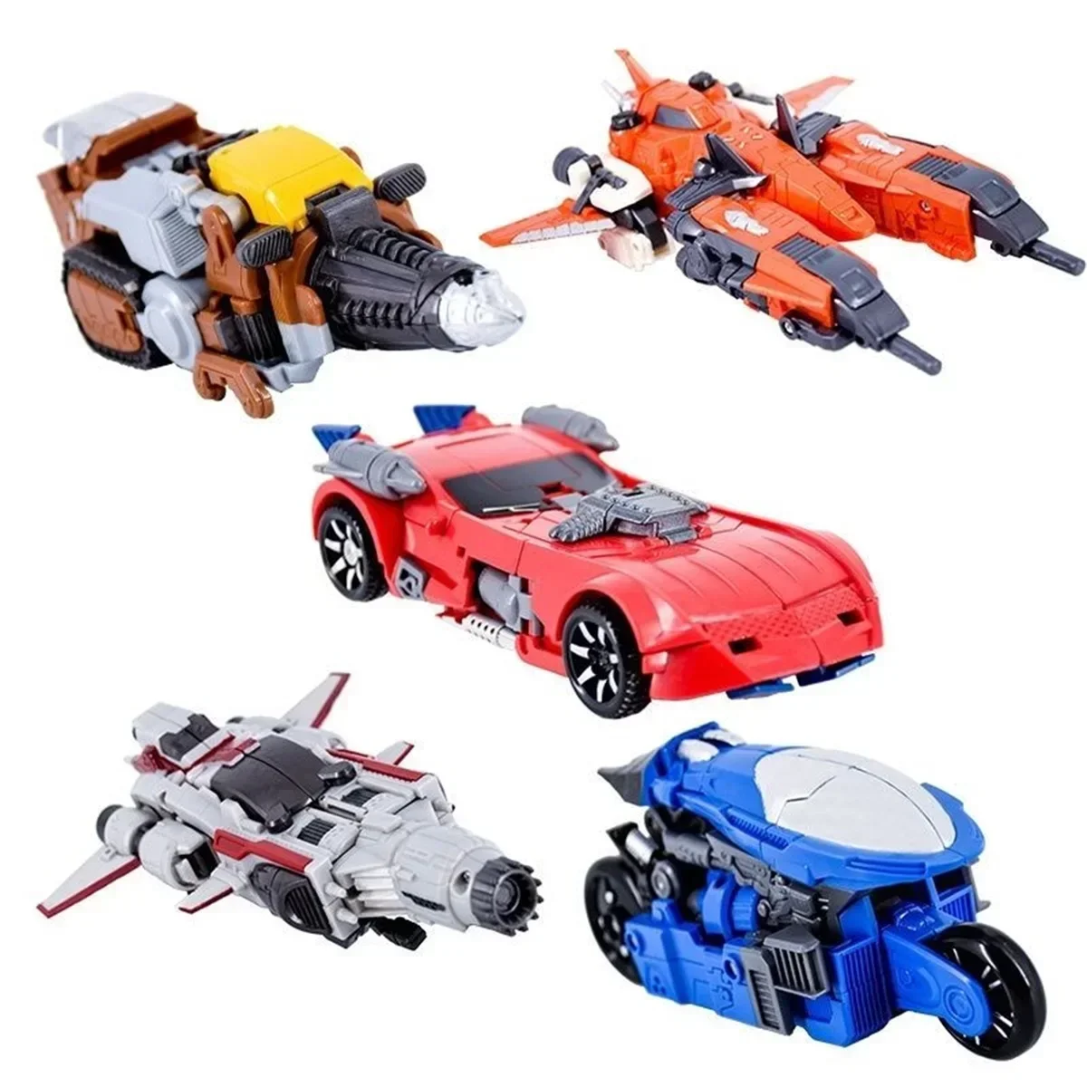 Jouets de Transformation Computron 5 en 1 BLOW8617 Warbotron Scattershot, Figurine d'Action, Robot de Déformation, Modèle d'Anime, en Stock