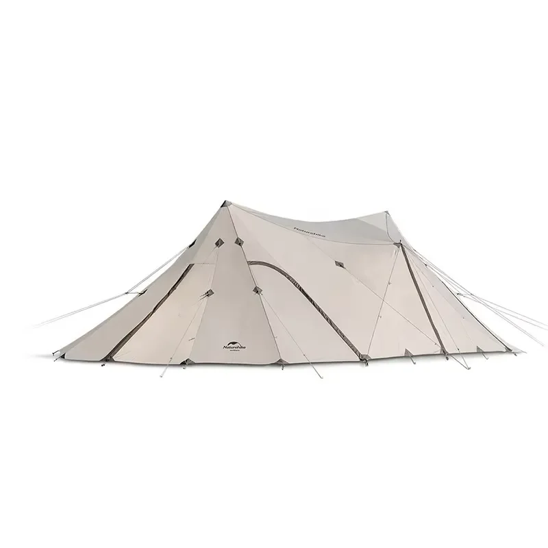 Outdoor Camping Sunshade Awning UPF 50+ Cloud Desk 60 square Meter Silver Coated Tarp for 20 Person
