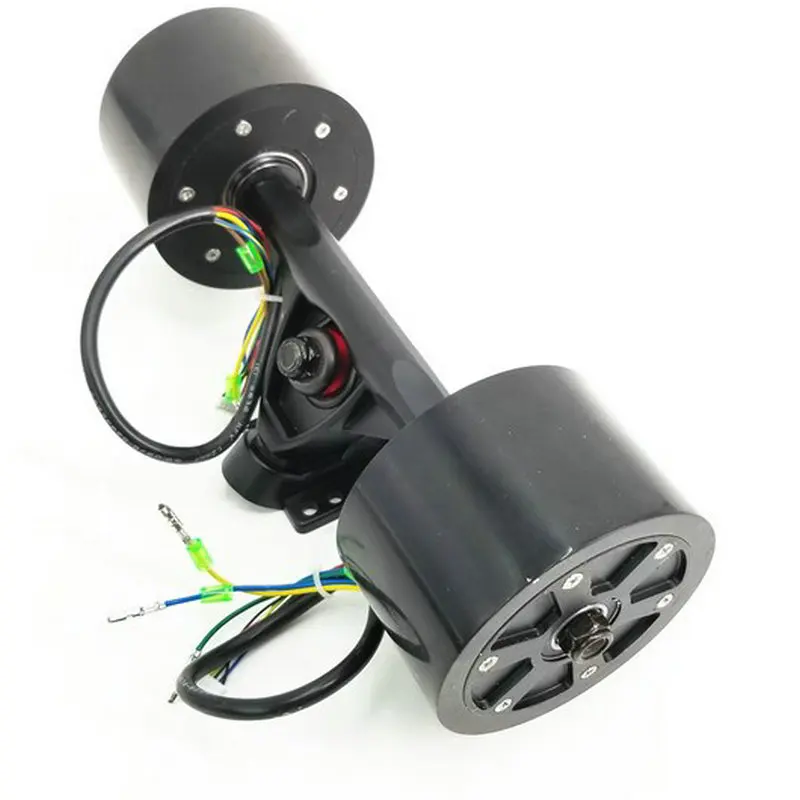 90mm Motor Electric Skateboard Power Axle Assembly Drive Axle 7 inch Power Axle Single Drive Dual Drive Accessories Kit Remote