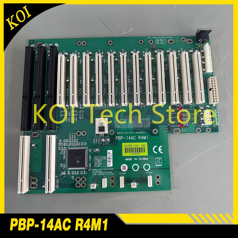 PBP-14AC R4M1 B9301031AA114AC824 Industrial Control Computer 12PCI Backboard