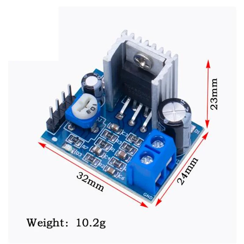 Carte d'amplificateur audio simple Tech Power Supply, TDA2030, Tech TDA2030A, 6-12V