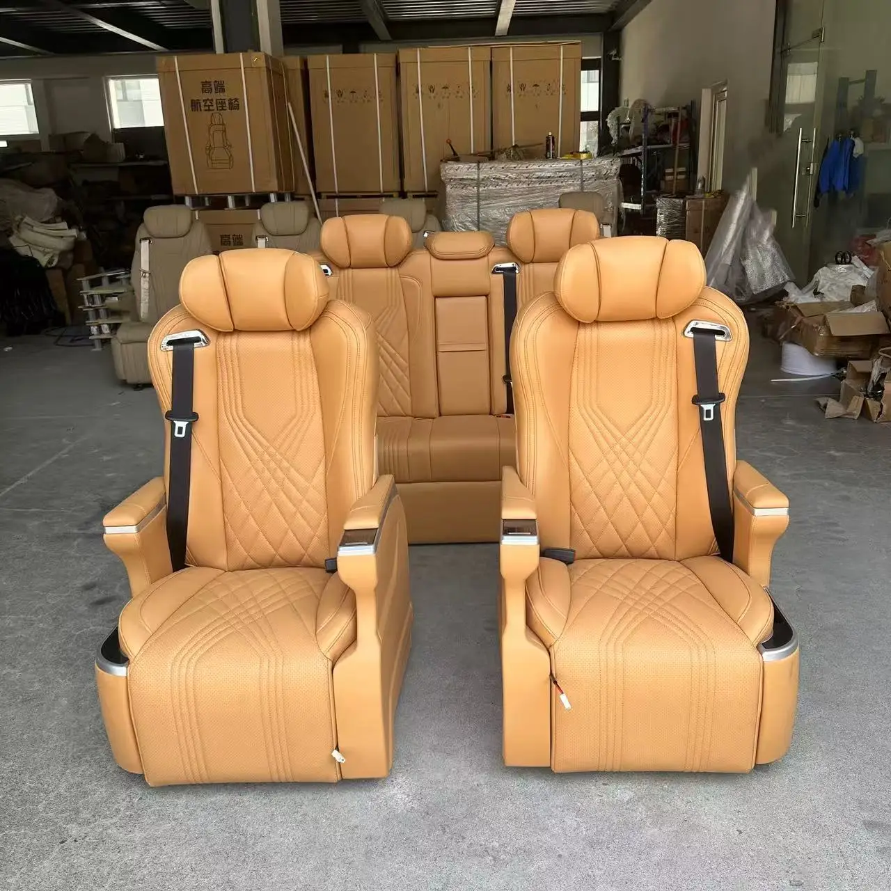 Electric Aero Captain Seat High Quality Supports Color Customizable for Sprinter Van V-class for Hiace Alphard,Customization
