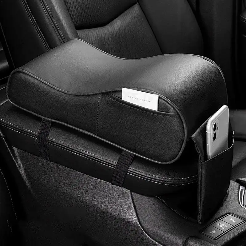 Car Center Console Armrest Booster pad auto Arm Rest Seat Box Mat  car Armrest Protective Cushion Pillow Cover for car interior