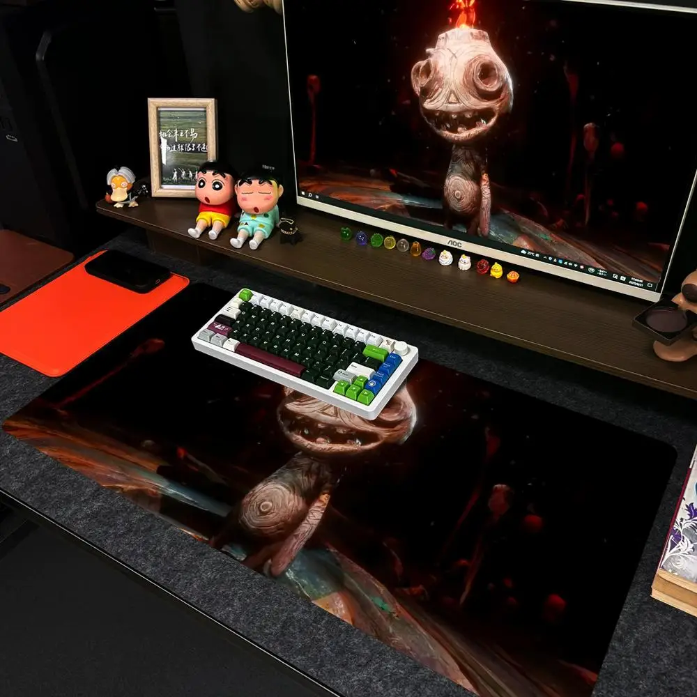 Коврик для мыши Xxl Компьютерный большой размер для прогулок Нескользящая геймерская клавиатура 90x40 см Art Design M-Midnight HD Deskmat