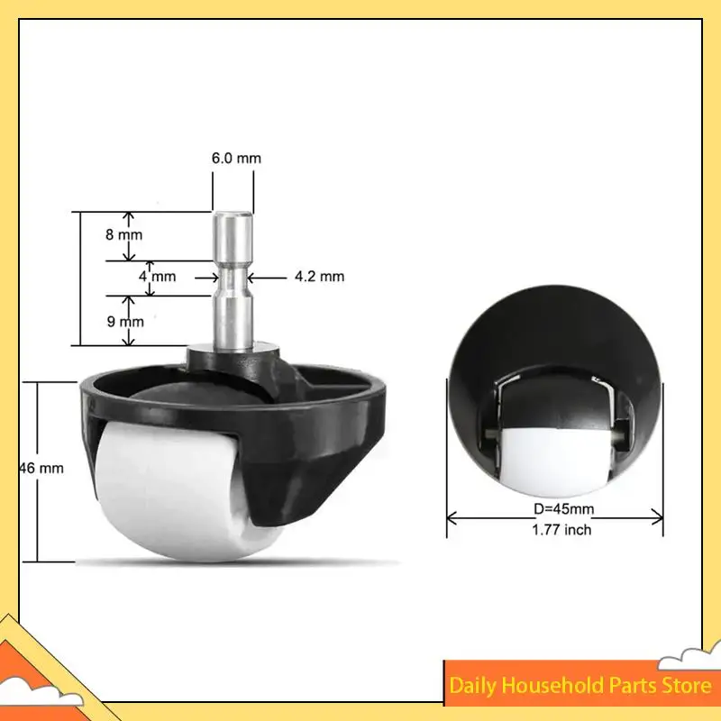 Penggantian Roda Depan dan Ban untuk Irobot Roomba 500 600 700 800 900 Seri 860 870 675 880 960 980 Aksesori Anti Selip Populer