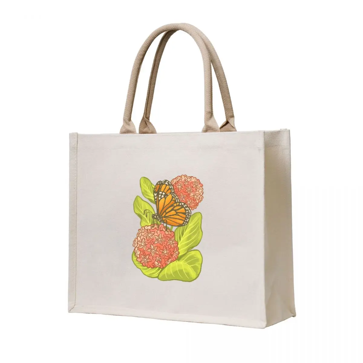 

Milkweed and Monarch Tote Bag ecological bags cute tote bag handbag