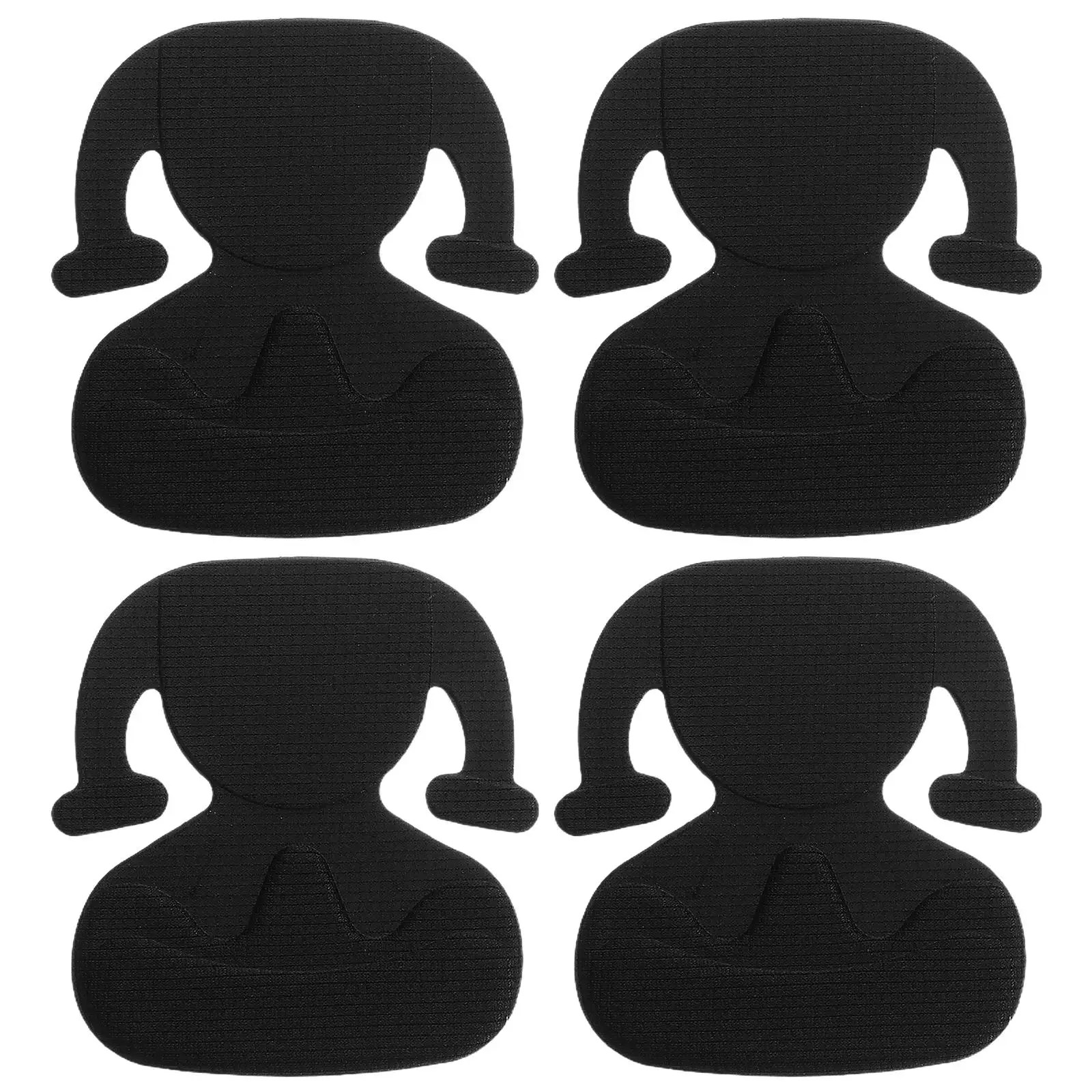 

4Pcs No Glue Heel Sticker Non Slip Pads Inserts High Heels Repair Protectors Anti Slip Grips Shoeheel Comfort Accessories Foot