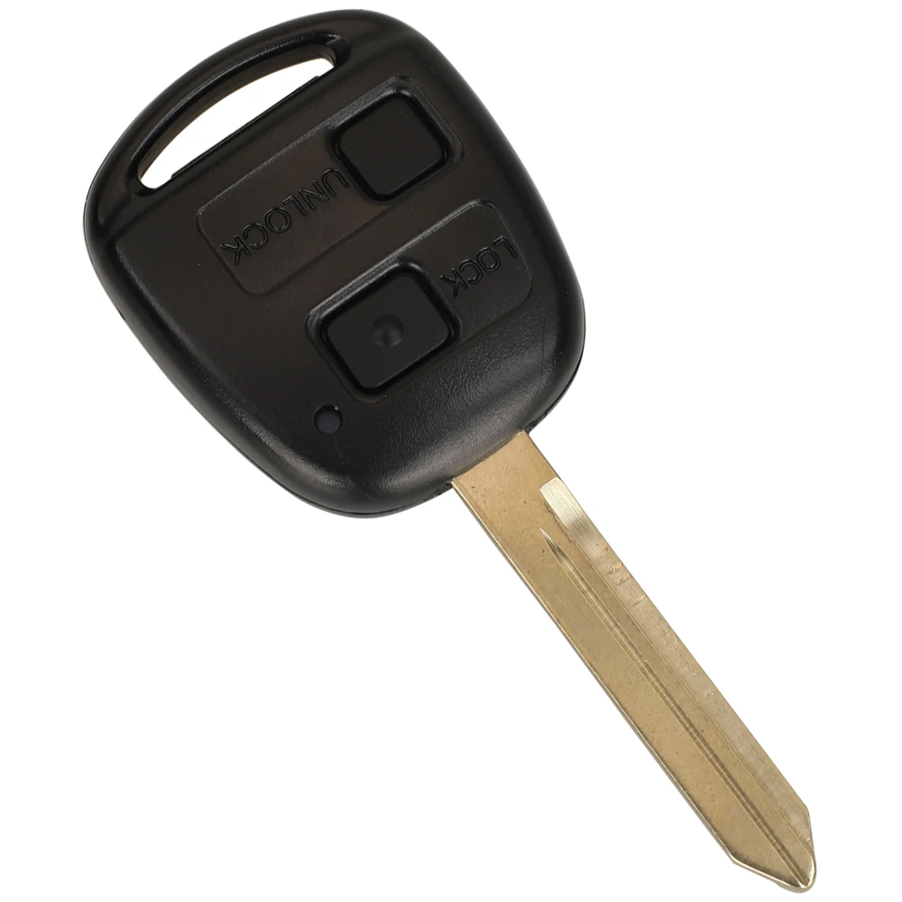 jingyuqin 89071-05010, 8907105010 2/3 Buttons 433.92MHz 4C Chip Remote Car Key Fob For Toyota Avensis 2003-2008 Yaris 2010 2011