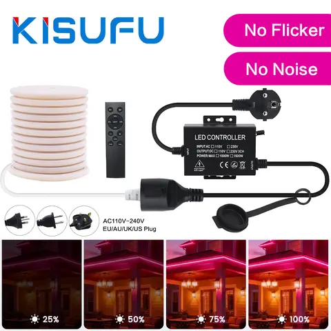 1500W/750W Dimmer Switch Wireless 12Key RF Remote Kit for 110V-240V LED Strip/Christmas String Lights/Bulb Dimmer Timer Control