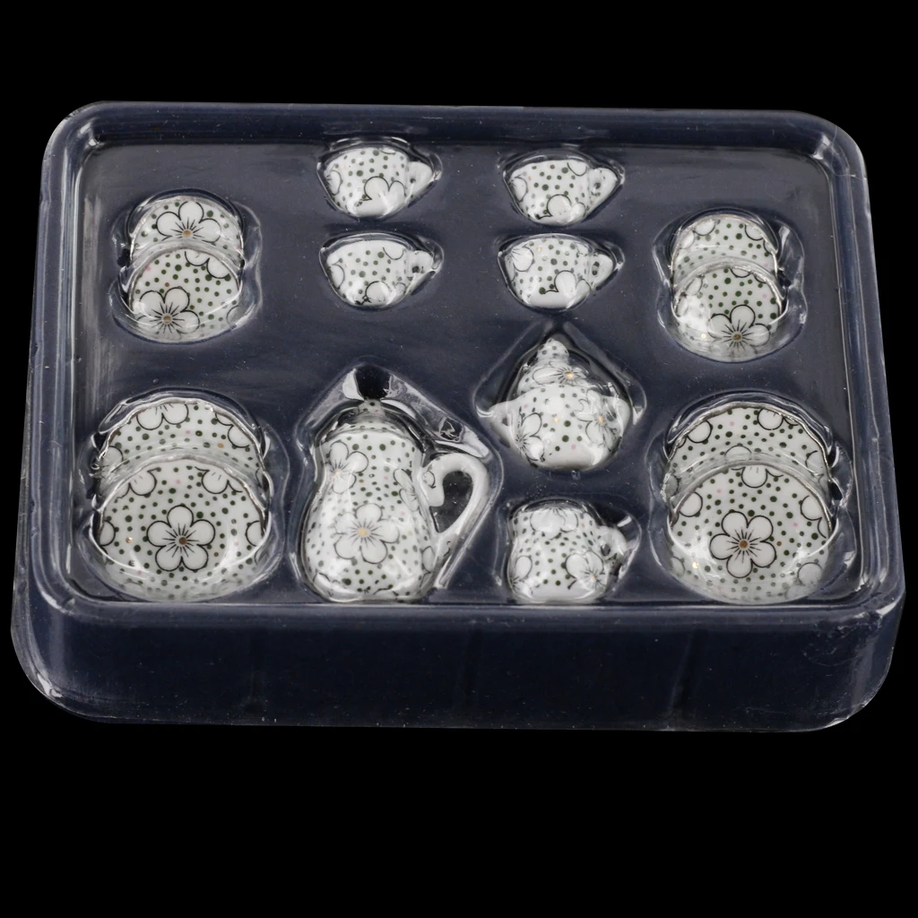 1/12 ドールハウス ミニチュア キッチン デコレーション アクセサリー 15個入り ティー