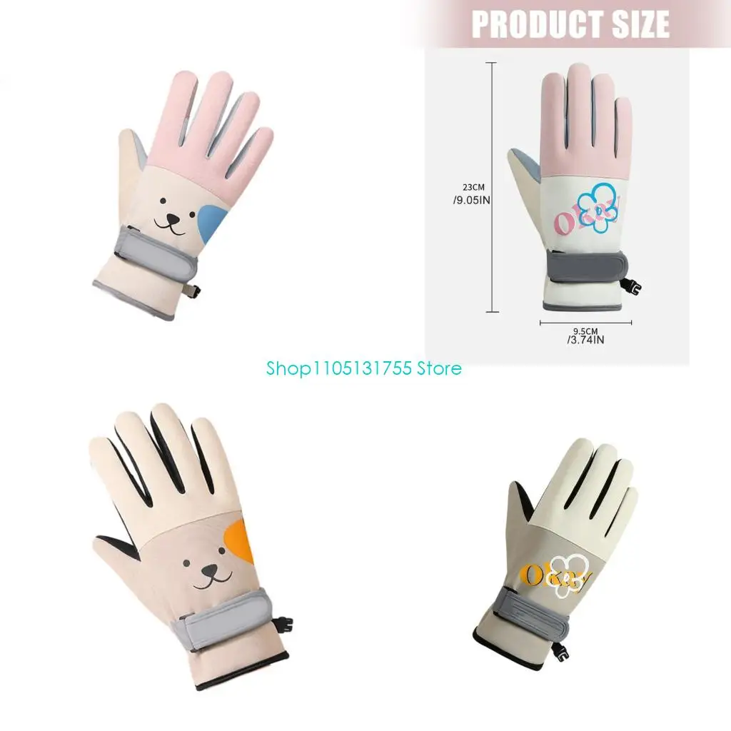 

K0EF Ветрозащитные перчатки для кемпинга в холодную погоду Теплые перчатки с сенсорным экраном на пальце