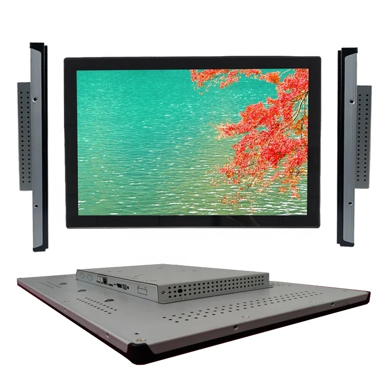 For Kiosk Portable 19 Inch Wall Mount Touch Monitor Industrial Open Frame Kiosk Touch Screen Android Monitors