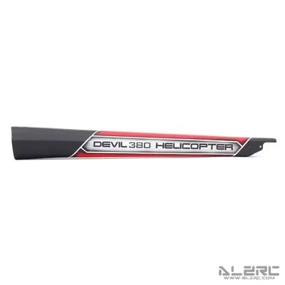 ALZRC - Bastón de cola de pintura con fibra de carbono Devil 380 FAST
