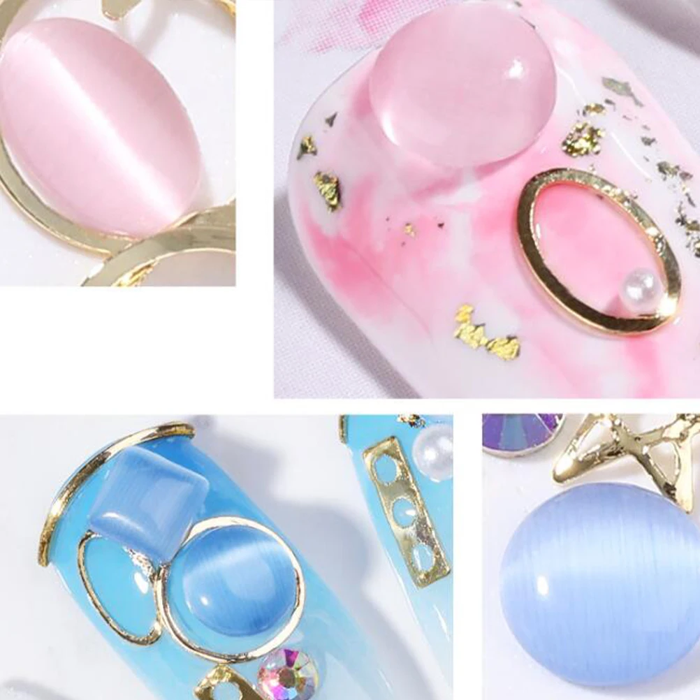

3 Pcs Nail Decorations for Art Manicure Sticker Opal Stickers Decal Shiny Rivet