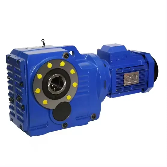 

K series high output torque right angle shaft spiral bevel gear gearbox three-phase drive reducer