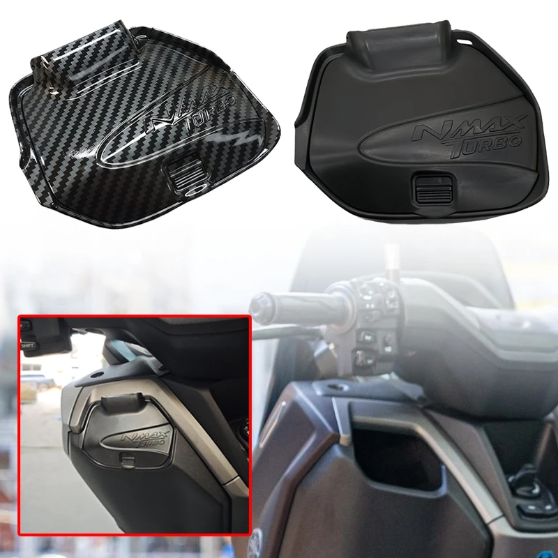 

For Yamaha NMAX155 NMAX V3 2025 Motorcycle Storage Cap Tool Box Storage Cover NMAX 155 Pocket Cover Waterproof Dustproof Caps