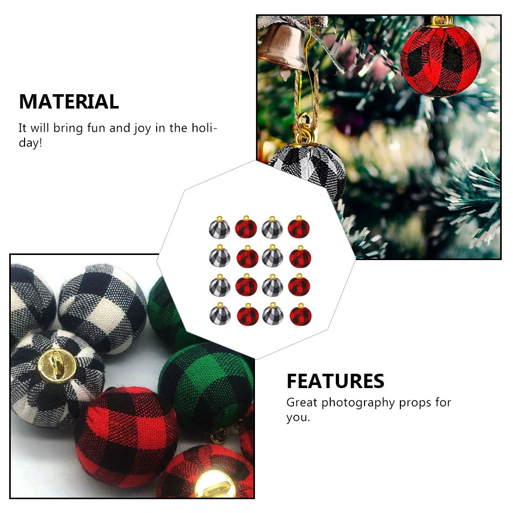 

36Pcs Christmas Tree Balls Ornaments Chic Hanging Decorations Xmas Party Scene Decor Holiday Xmas Tree Pendants