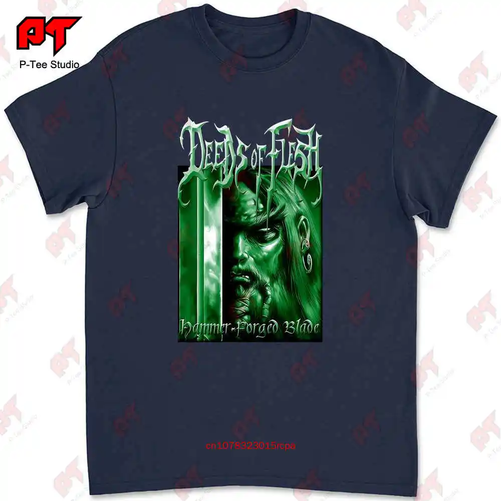 New Dtg T Shirt Deeds Of Flesh Bloodthirsty And RC0U