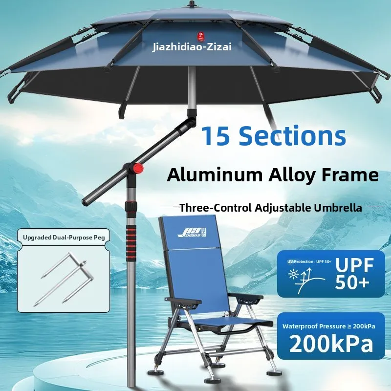 

Уличный зонт-тент 2025 с двойным изгибом, термоизоляцией, водонепроницаемый, большой, для кемпинга и путешествий...