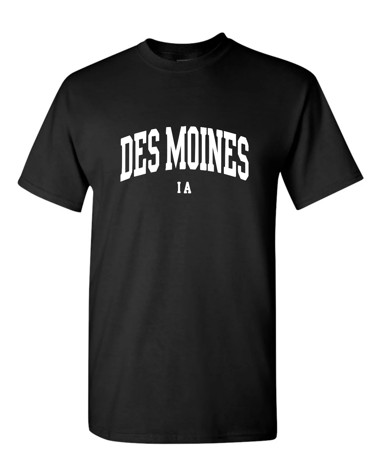 Des Moines Iowa T-Shirt Pamiątkowy pomysł na prezent Iowa Tee Top 25. miasta na żywo