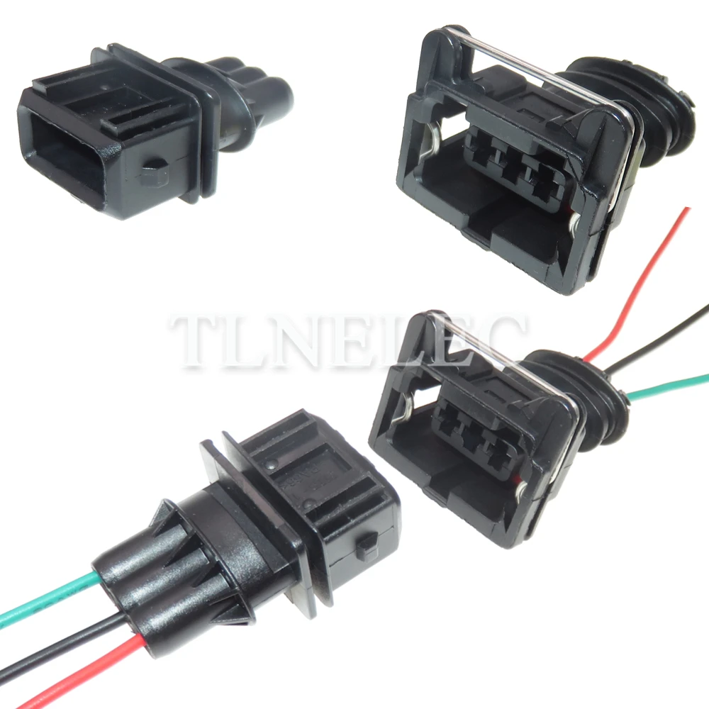 3 Pin Way Automotive Throttle Sensor Sealed Socket with Wires Car Wire Cable Connectors 282191-1 282729-1 1-962581-1