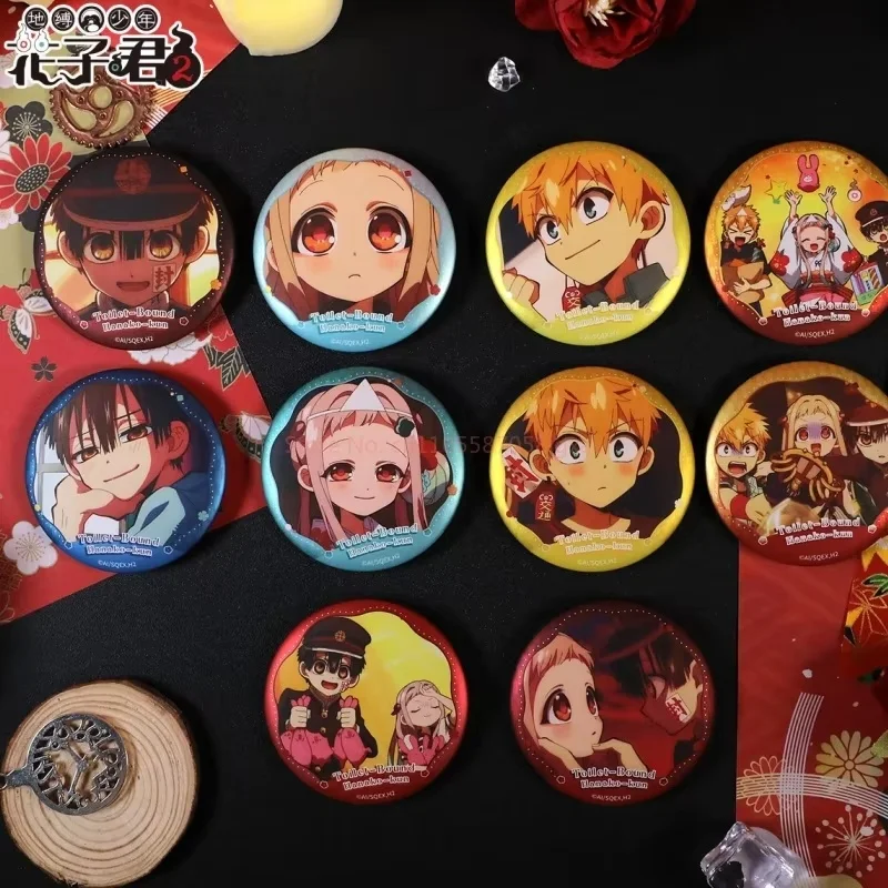 

Новинка! Акриловый бейджик Jibaku Shonen Hanako-kun 2: Хана-ко-кун, Ненэ, Мицуба (сцена из аниме), милый аниме-товар, сюрприз-подарок