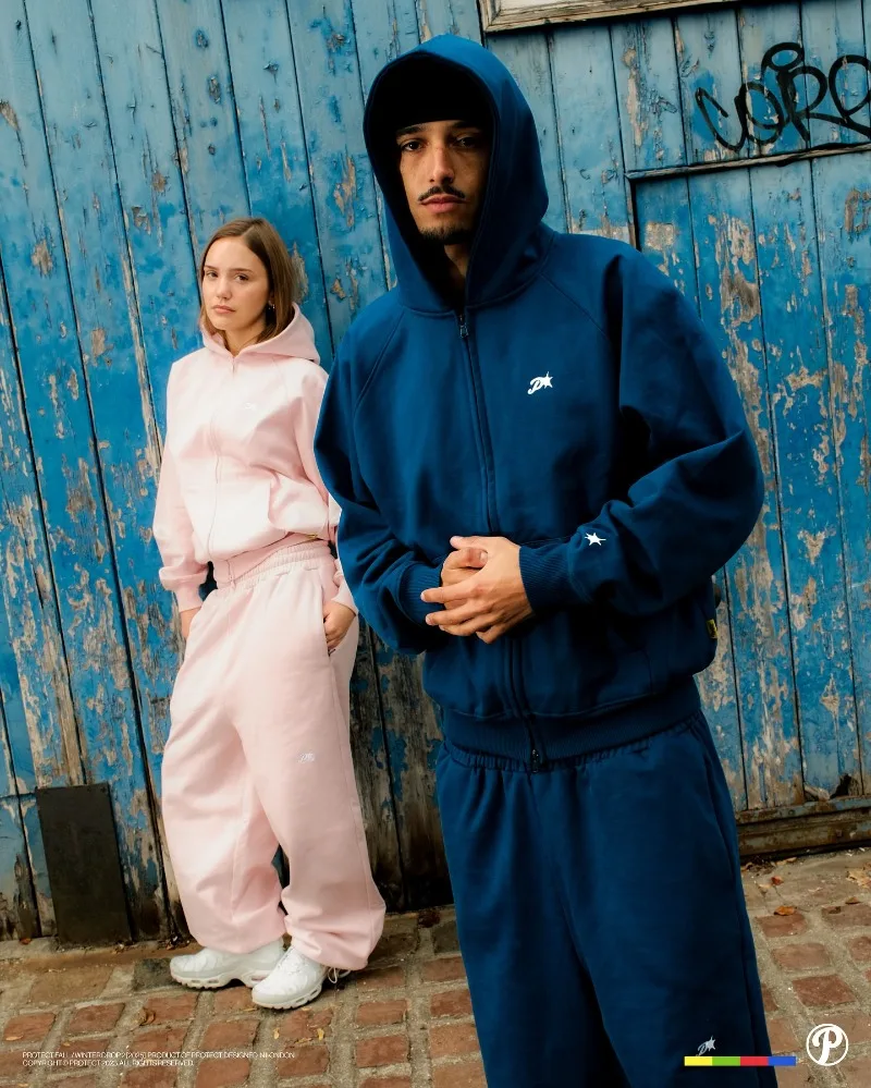 

Y2K retro Harajuku hip-hop simple zipper couple hoodies fashion Gothic trend punk High street European American sweatshirts