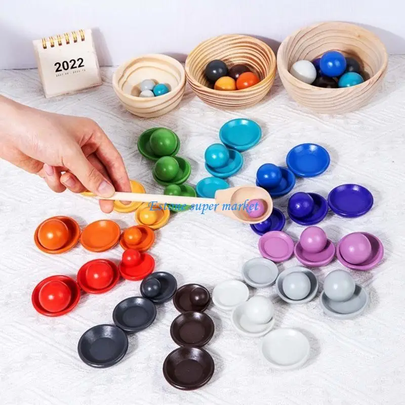 090B Leren Puzzel Kleur Matching speelgoed Kinderen Fijne motorische hersenontwikkeling speelgoed