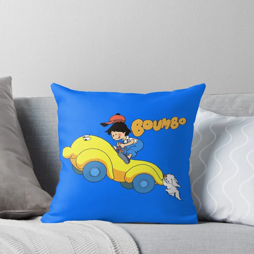 

Boumbo へーい！ブンブー Bumpety Boo Throw Pillow Pillow Cases Pillowcase pillow