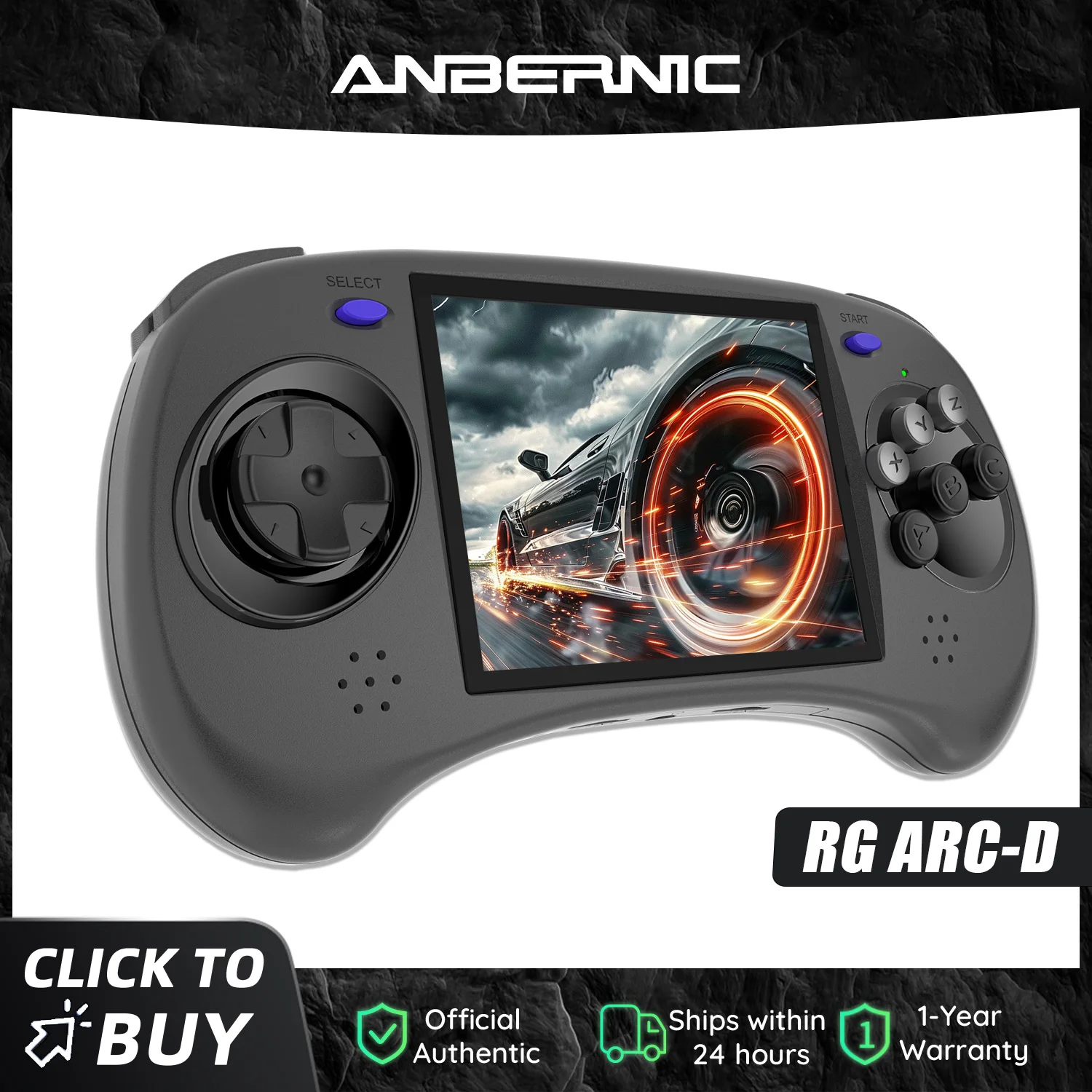 Anbernic RG ARC レトロゲーム RK3566 4.0インチ 640*480 ハンドヘルド