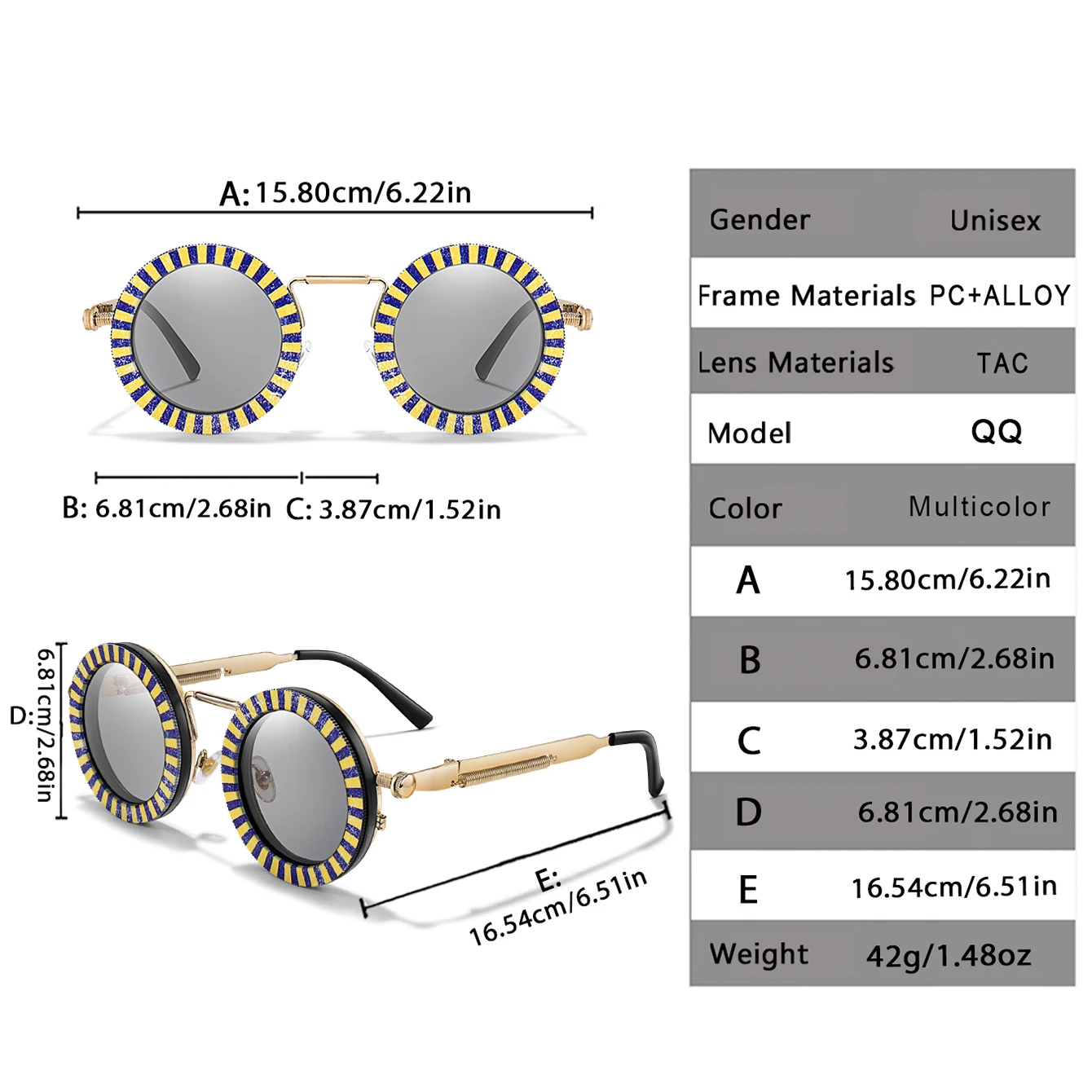 Steampunk Cycling Sunglasses Men Women Rotatable Lens ND Glasses Adjustable Brightness Alloy Frame Goggles with Box