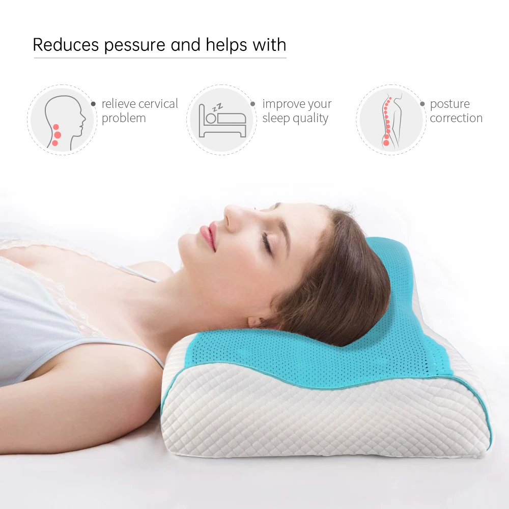 Wholesale Gel Memory Foam Bed - Cooling Pillow Gel recension och pris