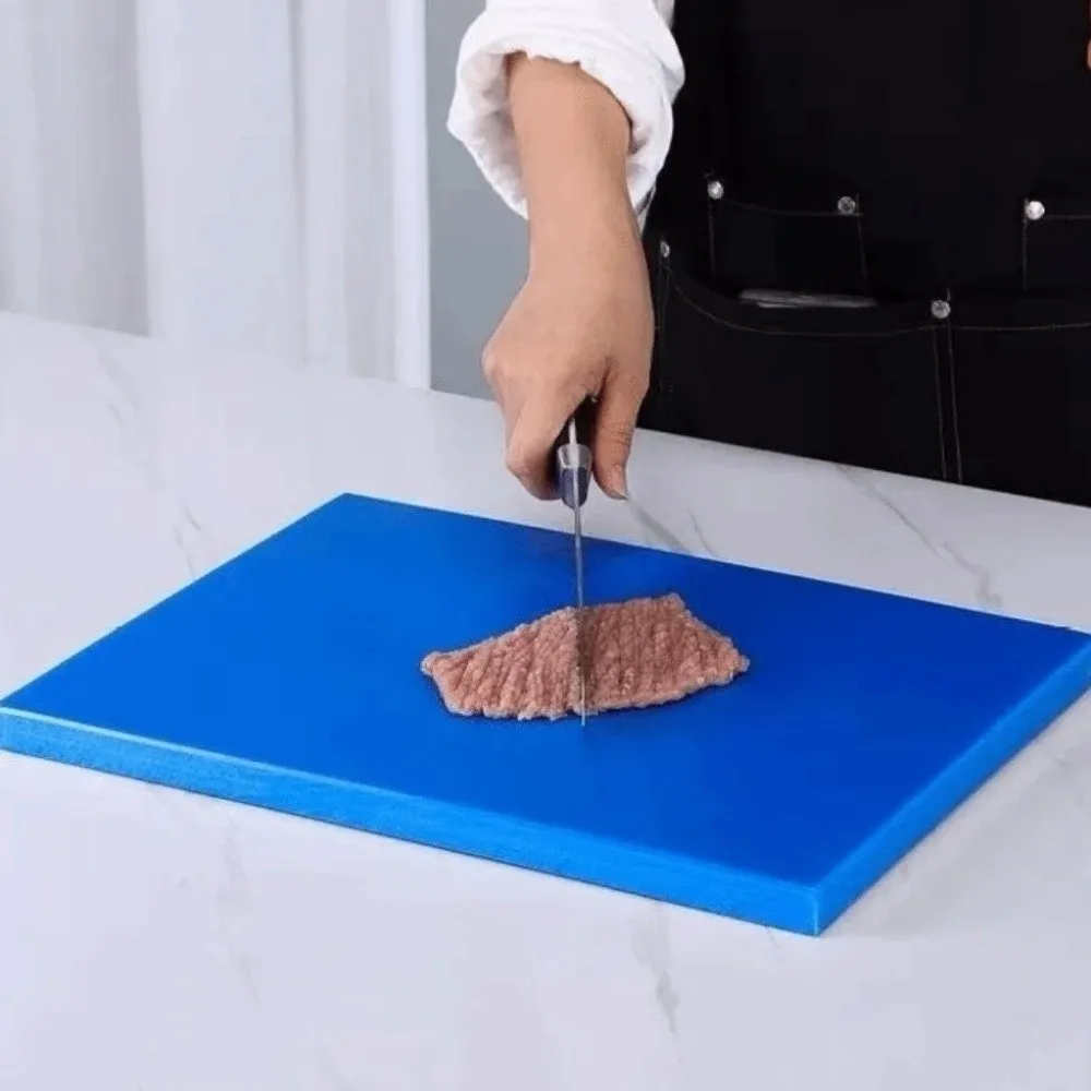 

Easy To Clean Non-Slip Plastic Cutting Board Square Thickened Charcuterie Board Antimildew Chopping Board Hotel