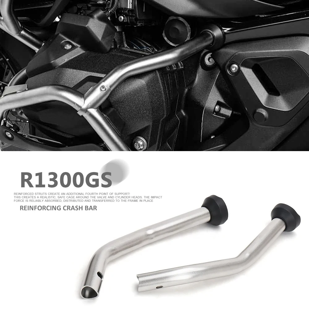 

New Accessories Reinforcing Strut Original Engine Crash Bar Kit Silver For BMW R1300GS R 1300 GS r1300gs 2023 2024