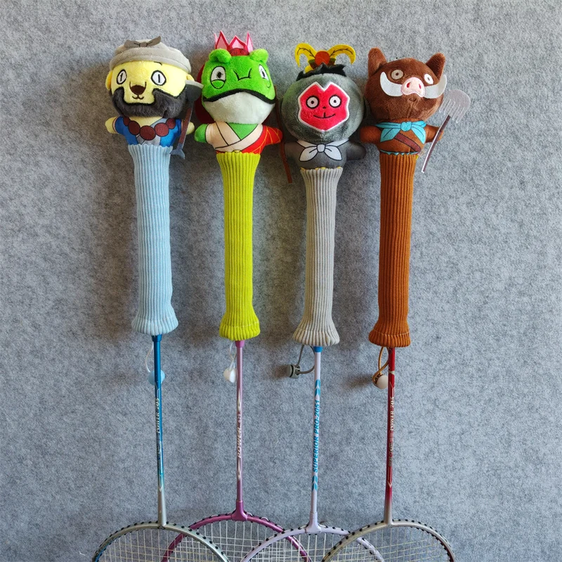 

Animal Journey To The West Badminton Racket Handle Cover Cartoon Grip Protectors Handcraft Gift