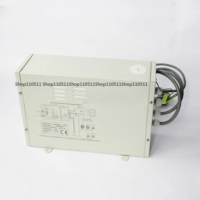 

Generator Sauna Bath Steam Equipment with Remote Control 220V 3000W TR-019 Steam Generator System Home Shower Room Steam