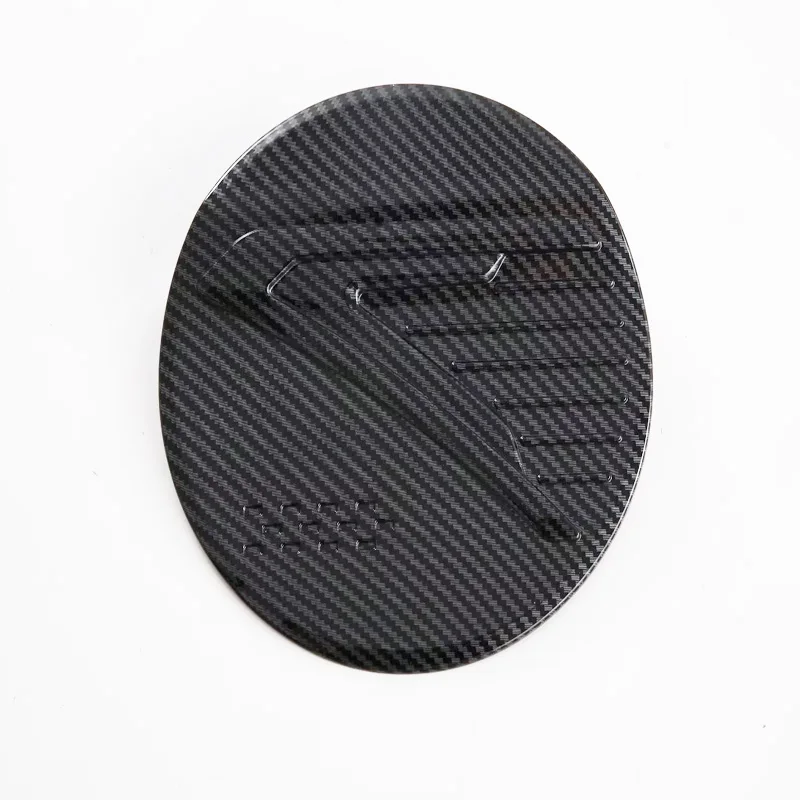 For Toyota Yaris Ativ/Vois 2023 2024 ABS Carbon fiber Fuel Tank Cover Trim Oil Cap Sticker Panel Covers Exterior Accessories