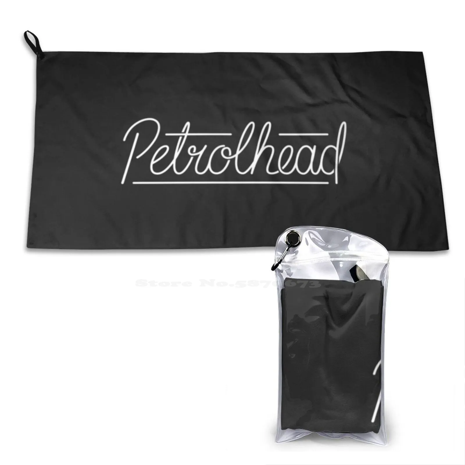 Petrolhead | Gift For Car Lover & Automotive Tuner Soft Bath Towel Washcloth Outdoor High Quality Petrolhead Engineering Cars