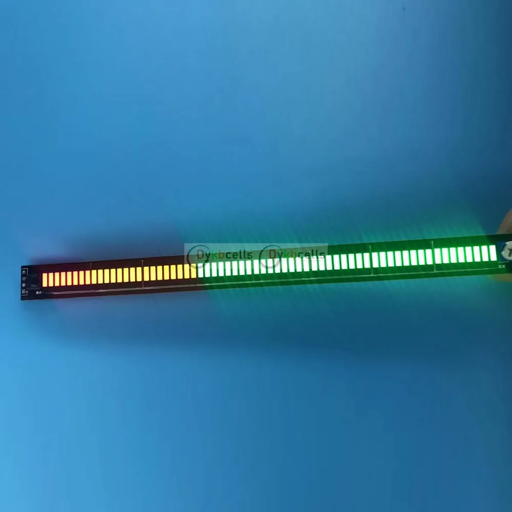 Imagem -05 - Mono Áudio Atmosfera Luz Indicador de Nível Amplificador 64 Led Música Espectro vu Medidor Faça Você Mesmo Jogador do Carro Lâmpada A-pilar dc 12v 24v