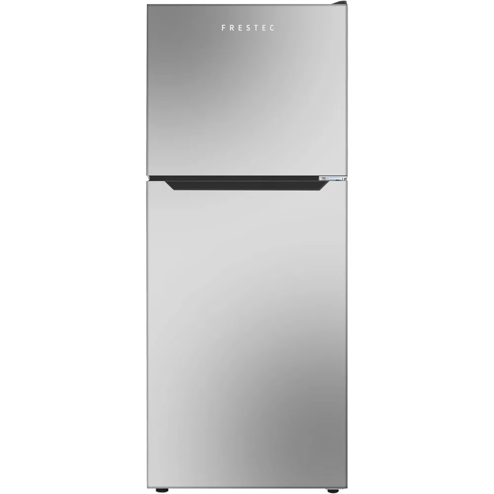 'Refrigerator with Freezer, Apartment Size Refrigerator Top Freezer, 2 Door Fridge with Adjustable Thermostat Control,